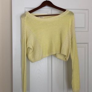 Urban outfitters cropped sweater